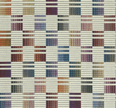 Joan tissu motif graphique coloré design , de Casal, pour chaise, fauteuil, canapé et coussins, vendu par la rime des matieres, bon plan tissu rideaux