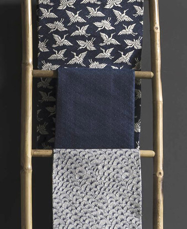  tissu Madine style japonisant de Casal, pour chaise, fauteuil, canapé et coussins, vendu par la rime des matieres, bon plan tissu frais de port offerts