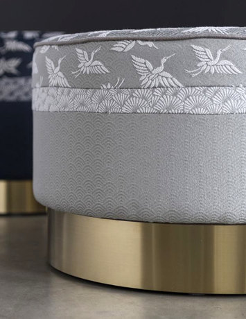 tissu Maix style japonisant de Casal, pour chaise, fauteuil, canapé et coussins, vendu par la rime des matieres, bon plan tissu frais de port offerts