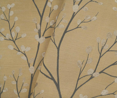 tissu ameublement MAIKO design vgtal stylis bicolore effet soie, de Casal, pour chaise, fauteuil, canap, coussins et rideaux, vendu par la rime des matieres, bon plan tissu et frais de port offerts