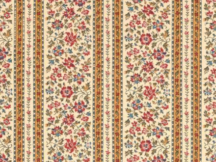 Marquise  tissu ameublement coton lavable rayures ornementales petits motifs floraux végétaux colorés, de Casal, pour chaise, fauteuil, canapé, coussins et rideaux, vendu par la rime des matieres, bon plan tissu frais de port offerts