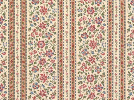 Marquise  tissu ameublement coton lavable rayures ornementales petits motifs floraux v�g�taux color�s, de Casal, pour chaise, fauteuil, canap�, coussins et rideaux, vendu par la rime des matieres, bon plan tissu frais de port offerts