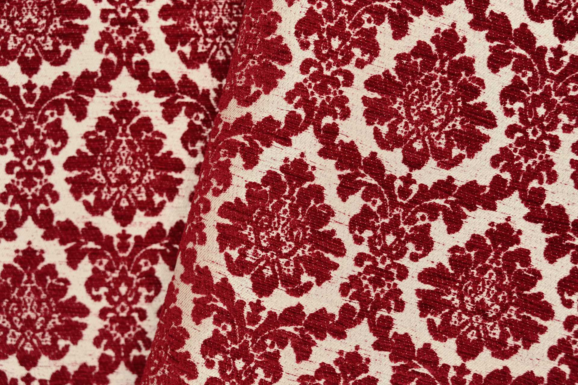 tissu ameublement ORFEO grande largeur et lavable, jacquard motif ornemental, de Casal, pour chaise, fauteuil, canapé, coussins et rideaux, vendu par la rime des matieres, bon plan tissu et frais de port offerts