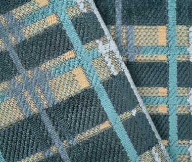 Oxford tissu ameublement motif carreau style tartan écossais de Casal,  pour chaise, fauteuil et canapé, rideau et coussin, vendu par la rime des matieres, bon plan tissu et frais de port offerts