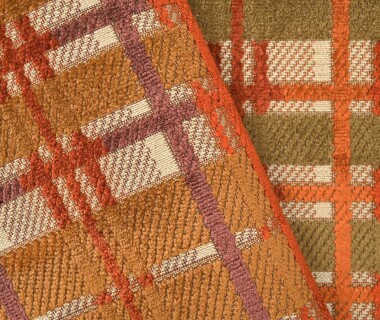 Oxford tissu ameublement motif carreau style tartan écossais de Casal,  pour chaise, fauteuil et canapé, rideau et coussin, vendu par la rime des matieres, bon plan tissu et frais de port offerts
