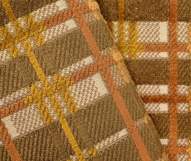 Oxford tissu ameublement motif carreau style tartan écossais de Casal,  pour chaise, fauteuil et canapé, rideau et coussin, vendu par la rime des matieres, bon plan tissu et frais de port offerts