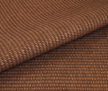Raphia tissu ameublement de Casal, pour intérieur et extérieur, uni texturé, non feu et anti-taches, très résistant,  pour chaise, fauteuil, canapé, coussins, mobilier de jardin et bord de piscine , vendu par la rime des matieres, bon plan tissu et frais de port offerts