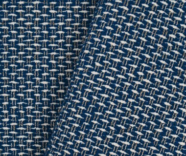 Salto tissu d'ameublement faux uni non feu traité aquaclean anti-taches et lavable de Casal pour rideaux , fauteuil et canapé, vendu par la rime des matieres bon plan tissu et frais de port offerts