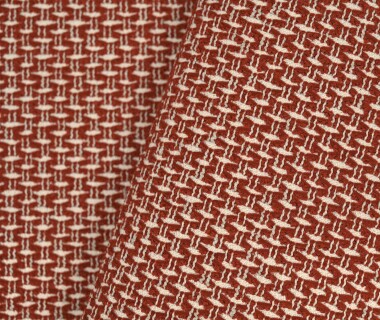 Salto tissu d'ameublement faux uni non feu traité aquaclean anti-taches et lavable de Casal pour rideaux , fauteuil et canapé, vendu par la rime des matieres bon plan tissu et frais de port offerts