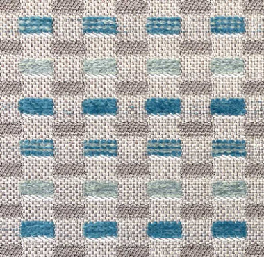 tissu sangria aquaclean anti-tache et lavable motif petit damier, de Casal, pour chaise, fauteuil et canapé, vendu par la rime des matieres, bon plan tissu et frais de port offerts