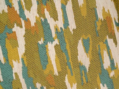 Tempera tissu ameublement de Casal, jacquard style peinture artistique,  pour chaise, fauteuil, canapé, coussins, rideaux, vendu par la rime des matieres, bon plan tissu et frais de port offerts