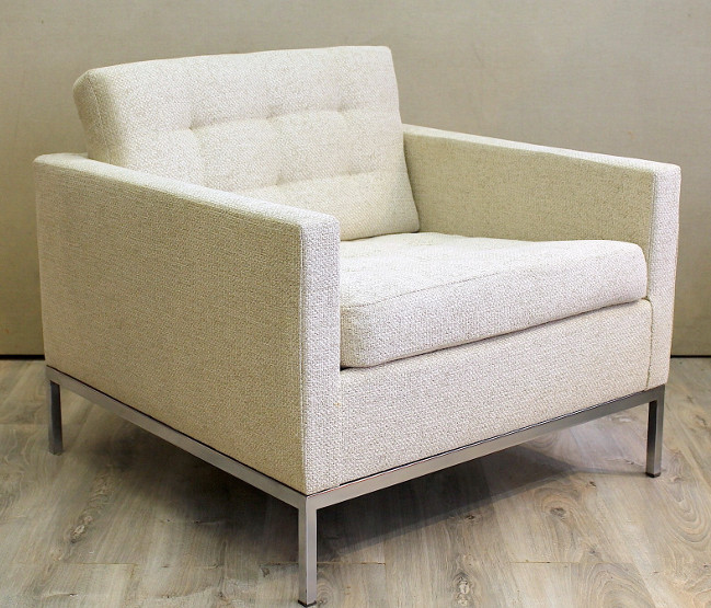 fauteuil moderne tissu casanova de clarke & clarke vendu par la rime des matieres