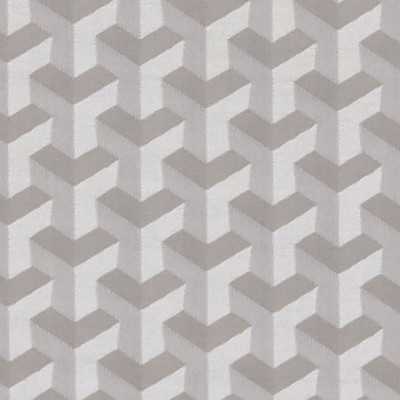 Struttura tissu ameublement lavable motif  design cubes effet 3D, de Clarke & Clarke, pour chaise, fauteuil, canapé, rideaux et coussins, vendu par la rime des matieres, bon plan tissu