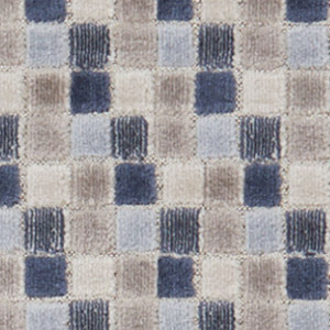 tribeca tissu ameublement velours mosaïque  pour rideaux, fauteuil et canapé de Clarke & Clarke vendu par la rime des matieres bon plan tissu