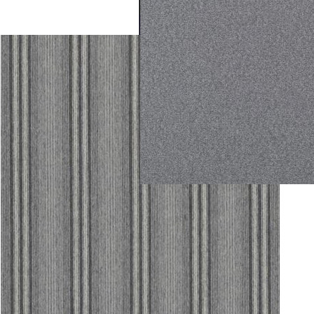 Tissus d'ameublement coordonnés Haldon rayures contemporaines et uni Loden coloris graphite, tissus Designers Guild, vendus par la rime des matières, bon plan tissu et frais de port offerts