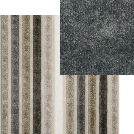 tissus d'ameublement coordonns Marshall natural et Pavia graphite, tissus  Designers Guild, vendus par la rime des matires, bon plan tissu et frais de port offerts