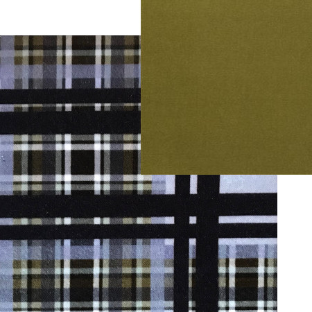 tissus d'ameublement coordonnés Patiali birch et Varese olive, tissus Designers Guild, vendus par la rime des matières, bon plan tissu et frais de port offerts