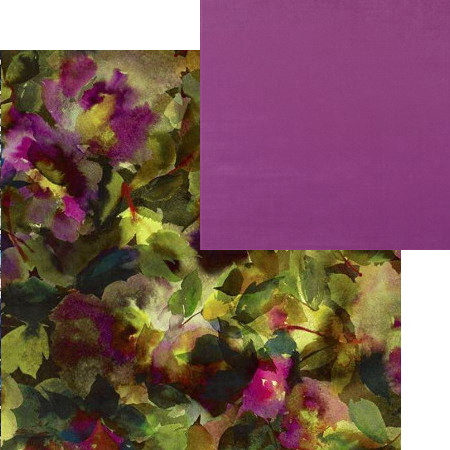 Tissus d'ameublement coordonnés Surimono berry et uni Vicenza magenta, tissus Designers Guild, vendus par la rime des matières, bon plan tissu et frais de port offerts