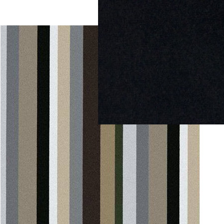 tissus d'ameublement coordonnés Varese Lambusa graphite et Cassia raven, tissus  Designers Guild, vendus par la rime des matières, bon plan tissu et frais de port offerts