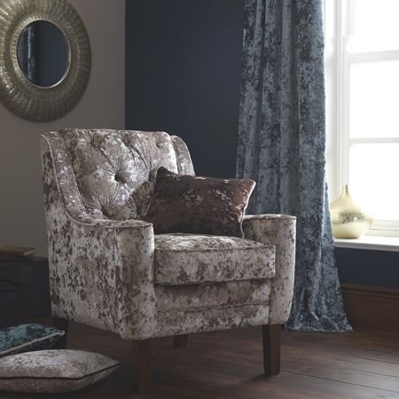 tissu ameublement crush pour fauteuil