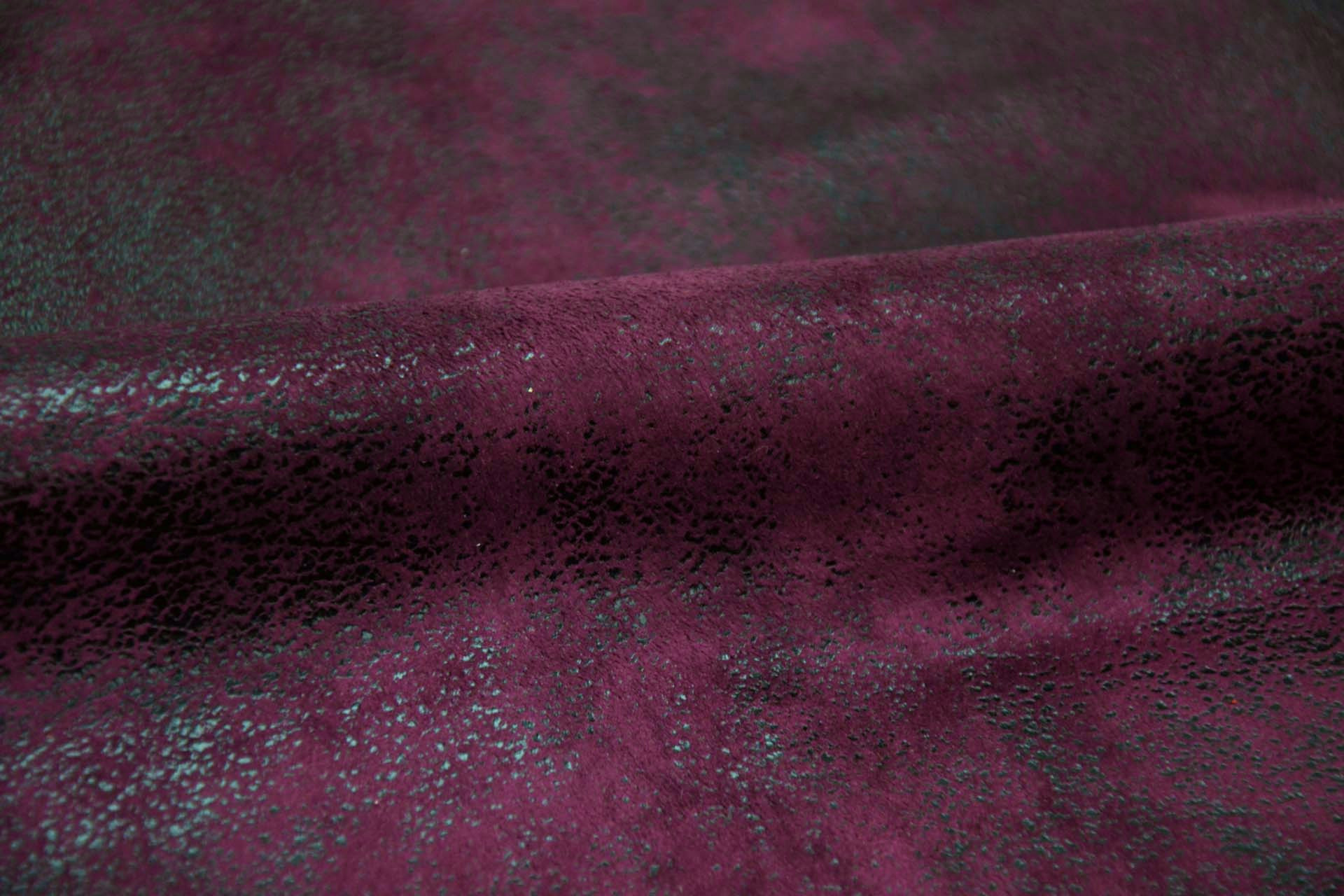 tissu ameublement fauteuil imitation cuir vieilli lavable la rime des matieres