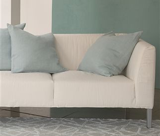 tissu brera lino lin uni avable chaise fauteuil canapÃ© de Designers Guild vendu par la rime des matieres