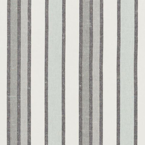 Brera Viale tissu ameublement lin naturel doux et lavable imprimé rayures contemporaines larges, de Designers Guild, pour chaise, fauteuil, canapé, rideau et coussin, vendu par la rime des matieres, bon plan tissu et frais de port offerts