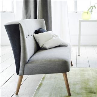 canvas tissu uni lavable fauteuil et rideaux designers guild