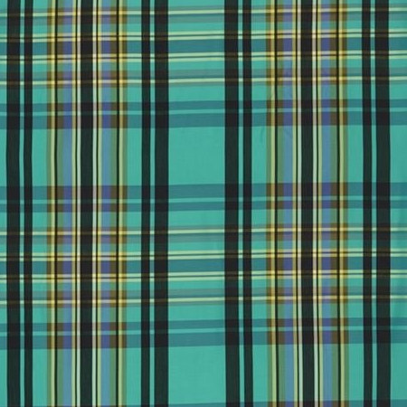 Chennai tissu ameublement tartan motif carreaux en soie, de Designers Guild, pour rideaux, stores et coussins, vendu par la rime des matieres, bon plan tissu et frais de port offerts, 
