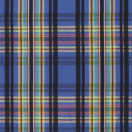 Chennai tissu ameublement tartan motif carreaux en soie, de Designers Guild, pour rideaux, stores et coussins, vendu par la rime des matieres, bon plan tissu et frais de port offerts, 