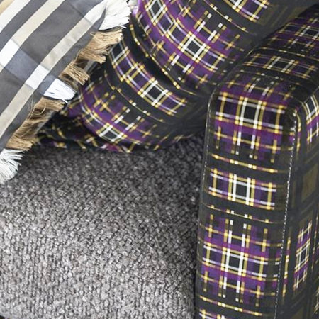 Drysdale tissu ameublement bouclette faux unin doux et moelleux, de Designers Guild, pour chaise, fauteuil, canapé et coussins, vendu par la rime des matieres, bon plan tissu et frais de port offerts