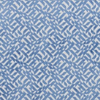 Dufrene tissu ameublement velours motif design de Designers Guild, pour fauteuil et canapé, vendu par la rime des matieres bon plan tissu