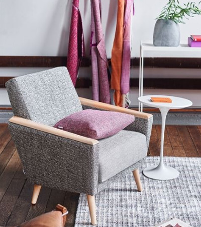 grasmere tissu  faux uni lavable fauteuil et rideaux designers guild vendu par la rime des matieres offre bon plan