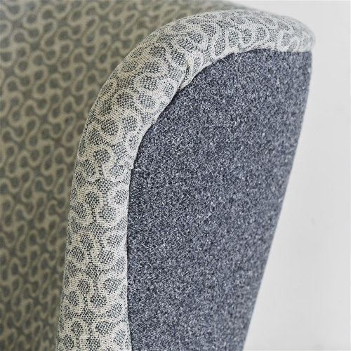 Kinmel tissu ameublement écologique, easyclean anti tache et lavable de Designers Guild, style tweed contemporain, pour chaise, fauteuil, canapé, coussins et rideaux, vendu par la rime des matieres bon plan tissu et frais de port offerts