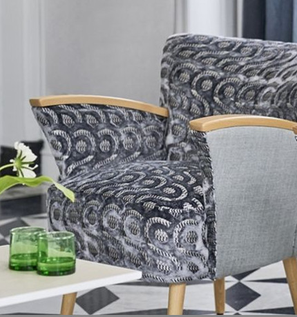 latticino tissu ameublement velours designers guild vendu par la rime des matieres