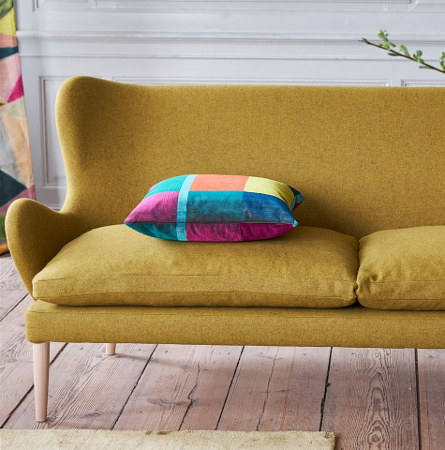 Melton tissu ameublement  laine anti-tches de Designers Guild, pour chaise, fauteuil, canap et coussins, vendu par la rime des matieres, bon plan tissu et frais de port offerts