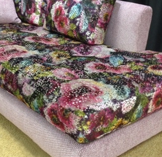 canapé moderne tissu palasini de designers guid vendu par la rime des matieres