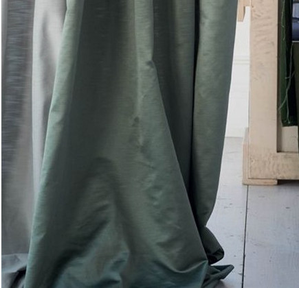 savanna tissu ameublement uni lavable pour rideaux  de Designers Guild vendu par la rime des matieres offre bon plan tissu