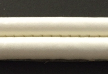 passepoil double corde imitation cuir