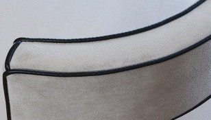 tissu beaubourg et passepoil double corde