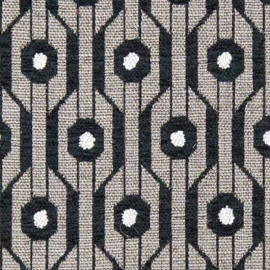 tissu Almirante style Art Déco de Gaston y Daniela, vendu par la rime des matieres, bon plan tissu et frais de port offerts