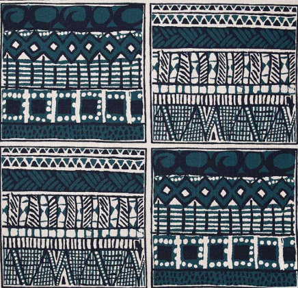 tissu Suajili, style ethnique africain, de Gaston y Daniela vendu par la rime des matieres bon plan tissu et frais de port offerts