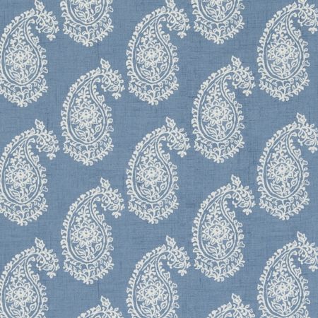 harriet tissu ameublement lavable impirmé style Louis XV pour fauteuil et canapé de Clarke & Clarke vendu par la rime des matieres bon plan tissu