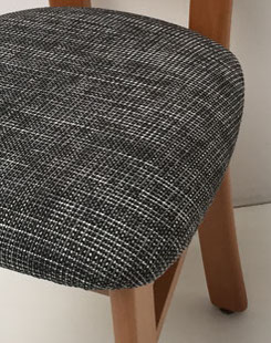 tissu natura lavable pour fauteuil, chaise et canapé vendu apr la rime des matières