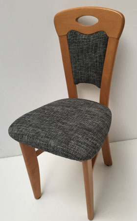 tissu natura lavable pour fauteuil, chaise et canapé vendu apr la rime des matières