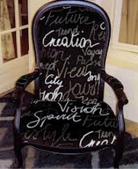 tissu ameublement inspiration pour fauteuil Voltaire