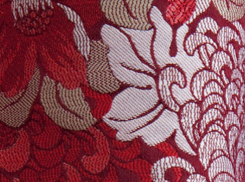 kyoto tissu ameublement imprimé style japonisant de Jean Paul Gaultier pour fauteuil, canapé et rideau, vendu par la rime des matieres