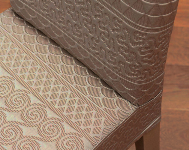 Patchwork tissu d'ameublement  de Jean-Paul Gaultier, uni souple effet cuir matelass , tissu vendu par la rime des matieres, frais de port offert