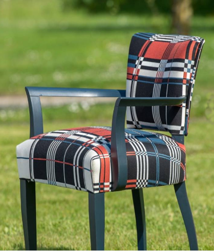 tissu st jean de luz de jean paul Gaultier fauteuil bridge