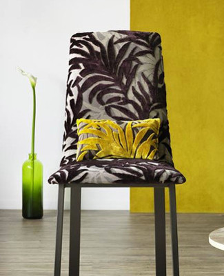 chaise tissu jungle de casal vensu par la rime des matieres